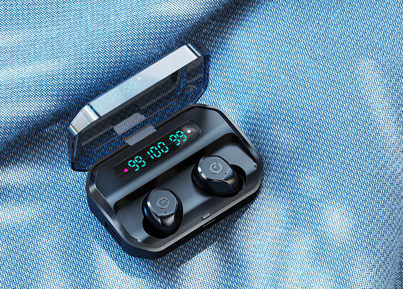 Wireless Bluetooth Earbuds - Invisible Mini Sports Running Headphones with 20m Range