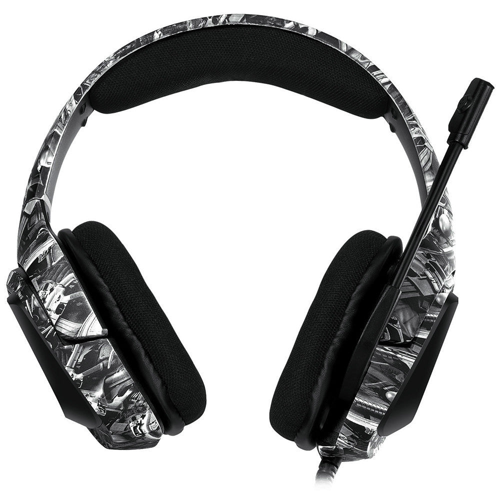 Wireless Bluetooth Camouflage Gaming Headphones - Premium Sound Quality