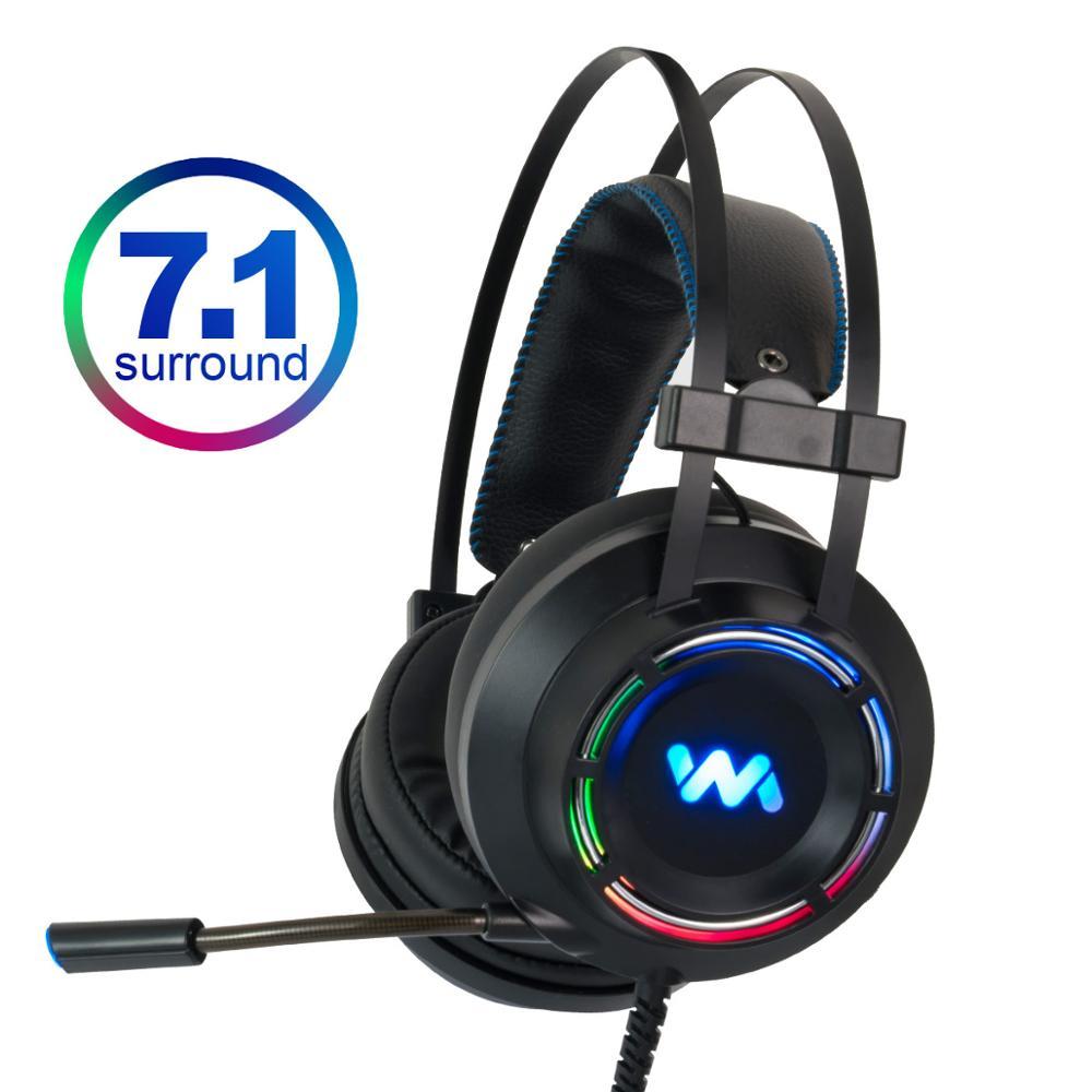 Professional 7.1 Surround Sound Gaming Headset with Noise Cancelling Microphone