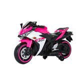 Premium 12V Electric Motorcycle for Kids - Safe Ride-On Toy with Training Wheels & LED Lights
