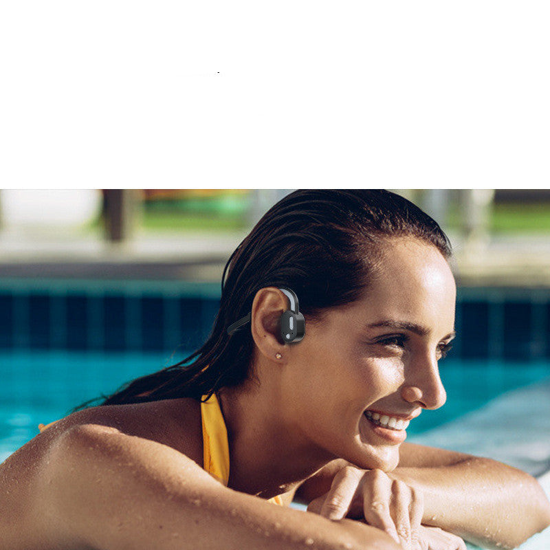 Revolutionary Bone Conduction Bluetooth Headset - Waterproof Sports Earphones with Crystal Clear Audio