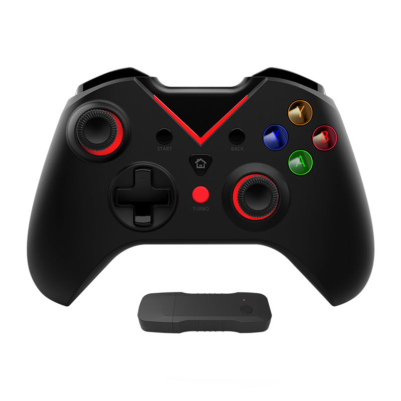 Ultimate Wireless Gaming Controller - 2.4G Multi-Platform Gamepad with Vibration & LED Lights