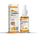 Huile essentielle de curcuma West&amp;Month pour le visage, anti-rides, lifting, réduction des imperfections, soin hydratant