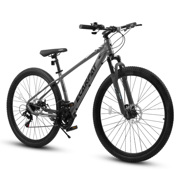 A29367 29 Inch Mountain Bike 21 Speed, Suspension Fork, Aluminum Frame Disc Brake, Mountain Biking For Both Men And Women.