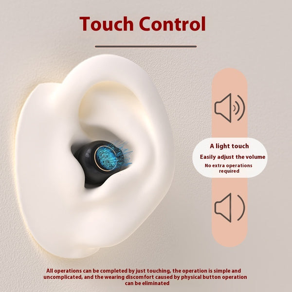 Advanced Touch Control Hearing Aid - Intelligent Noise Reduction Sound Amplifier