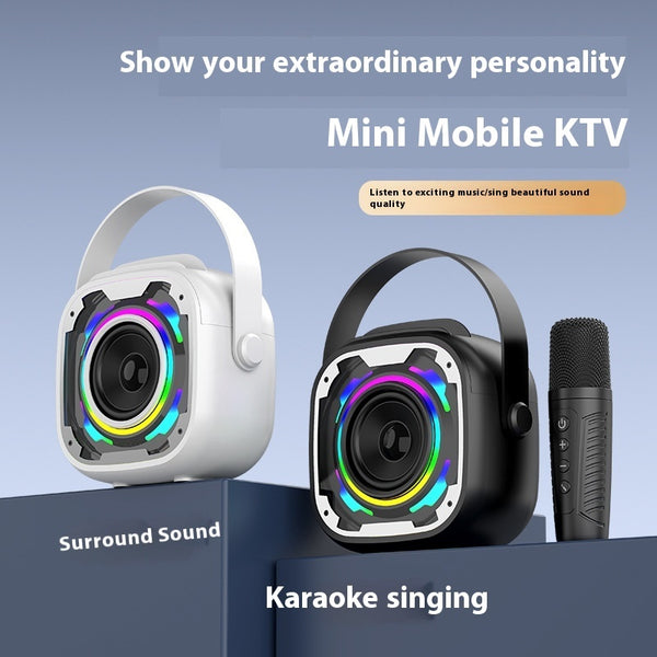 Wireless Bluetooth Karaoke Speaker with Microphone - Portable Audio System