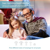 Advanced USB Rechargeable Hearing Aid - 60W Behind-the-Ear Sound Amplifier for Seniors