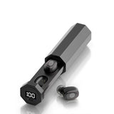 Wireless Bluetooth Earbuds with Digital Display - Gaming Low Latency Sports Headphones