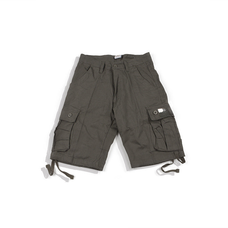 Japanese Style Casual Cargo Pants - Men's Trendy Overalls with Multiple Pockets