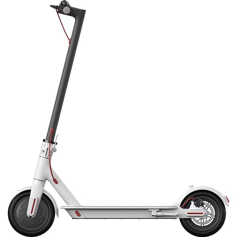 Foldable Electric Scooter 8.5" - 350W Motor, 30km/h Speed, LED Display & Quick Fold Design