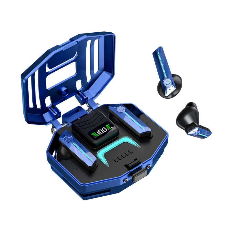 Gaming Bluetooth Earbuds with Digital Display - Waterproof Wireless Headphones