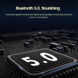 Wireless Bluetooth 5.0 Sports Neckband Headphones - 100H Playtime Gaming Earbuds
