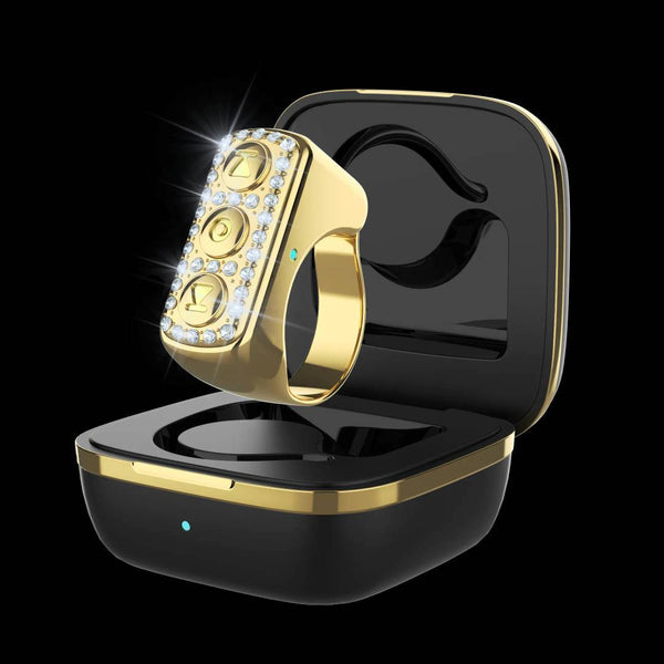 Revolutionary Diamond Smart Ring 2025 - Bluetooth Remote Control Jewelry