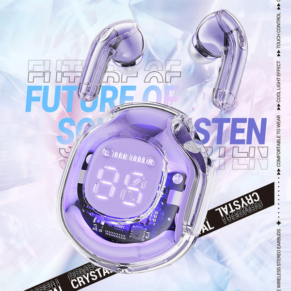 T8 Bluetooth 5.3 Wireless Earbuds - Gaming Sport Headphones with Noise Reduction & Touch Control