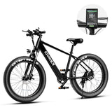 1000W Fat Tire Electric Mountain Bike - 26" Professional E-Bike with 48V Battery