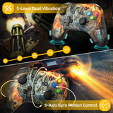 Ultimate Wireless Gaming Controller - Bluetooth 4-Key Programmable Gamepad for Switch/PC/Mobile
