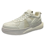 Sophisticated Leather Casual Shoes - Breathable Summer Footwear for Men