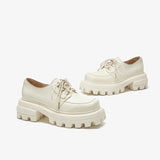 Elegant Square Toe Chunky Heel Platform Shoes - Sophisticated Women's Footwear