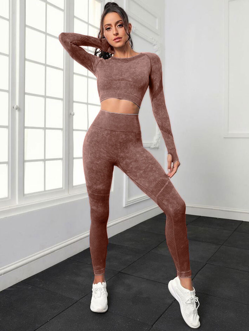 5-Pack Premium High-Waisted Active Yoga Leggings - Seamless Performance Wear