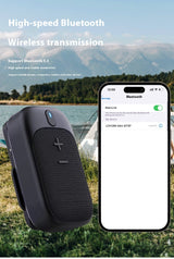 Compact Bluetooth Hiking Speaker - Waterproof Portable Wireless Audio for Outdoor Adventures
