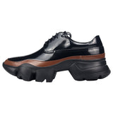 Sophisticated Handcrafted Leather Casual Shoes - Elevated Height Design
