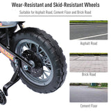 Electric Kids Motorcycle - 6V Battery Powered Ride-On Bike with Training Wheels