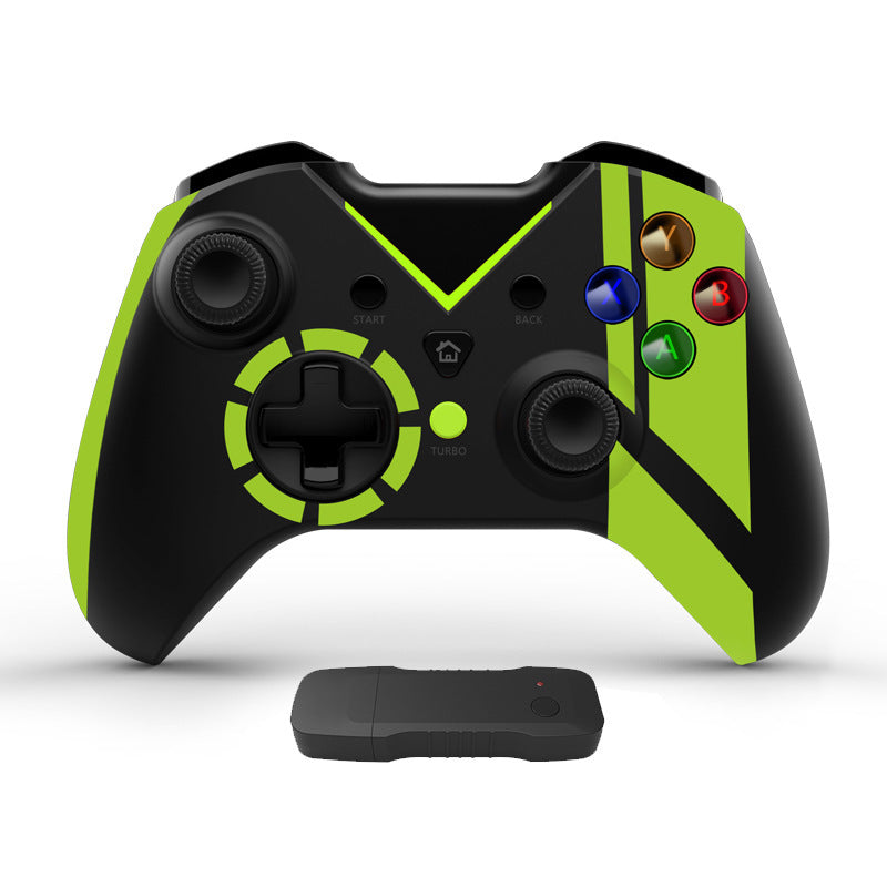 Ultimate Wireless Gaming Controller - 2.4G Multi-Platform Gamepad with Vibration & LED Lights