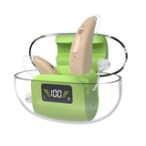 Advanced 16-Channel Digital Hearing Aid - Rechargeable Sound Amplifier for Seniors