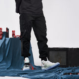 Military Camouflage Cargo Pants - Relaxed Fit Street Style Trousers for Men