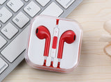 Premium In-Ear Wired Headphones with Microphone - 3.5mm Universal Earbuds