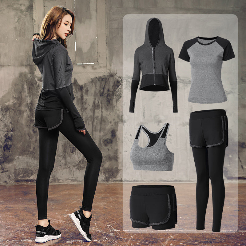 Premium Women's Gym Workout Set - Athletic Training Suit