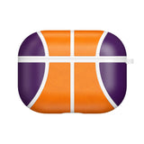 NBA Basketball Leather AirPods Pro Case - Handmade Protective Cover with Anti-Fall Design