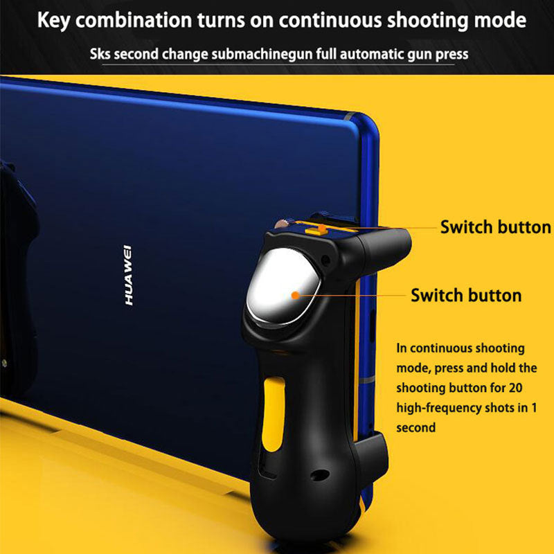 Wireless Gaming Triggers - Mobile Phone Controller for PUBG & FPS Games