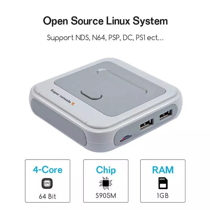 Ultimate Retro Gaming Console - 50,000+ Games HD Wireless Emulator