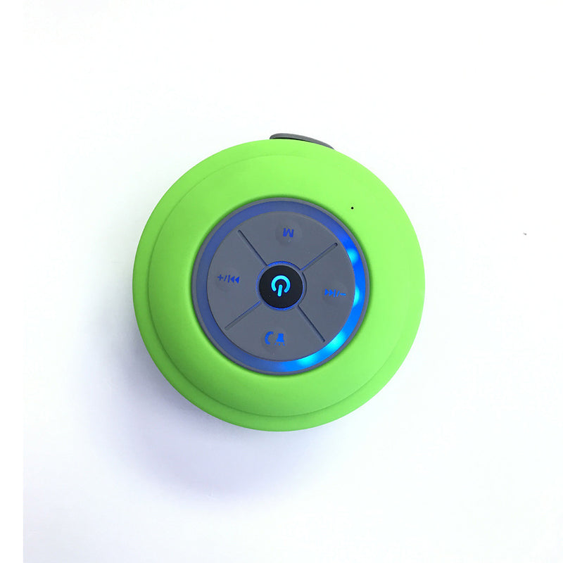 Portable Waterproof Bluetooth Speaker - Mini Wireless Audio Device with LED Lights