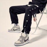 Urban Street Style Cargo Sweatpants - Men's High-Quality Cotton Blend
