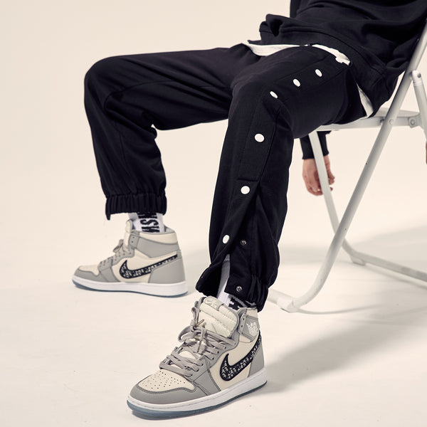 Urban Street Style Cargo Sweatpants - Men's High-Quality Cotton Blend