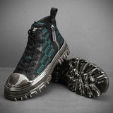 Premium Men's Casual Drop Glue Shoes - Warm & Comfortable Fashion Footwear