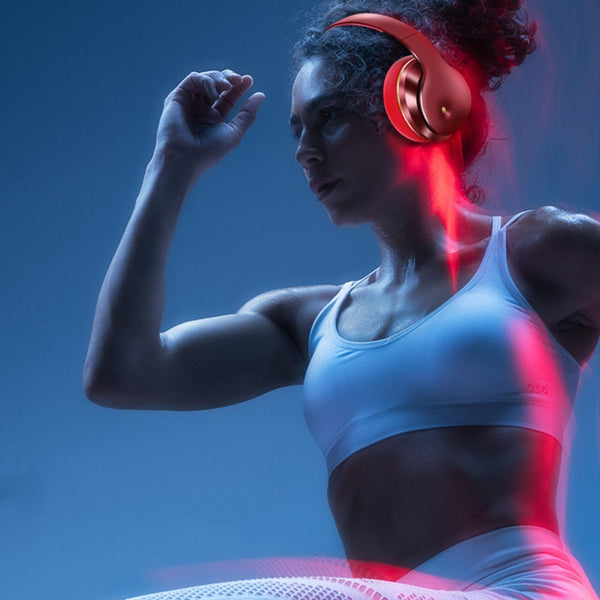 Wireless Bluetooth Headphones with Active Noise Cancellation - Premium Over-Ear Stereo Headset