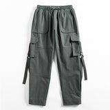 Tactical Cargo Pants Men - Military Style Combat Trousers with Velcro Straps & Multi-Pockets