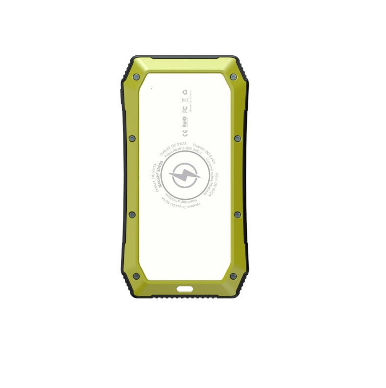 Wireless Solar Power Bank 20000mAh/10000mAh - Portable Charger with LED Torch & Multiple USB Ports