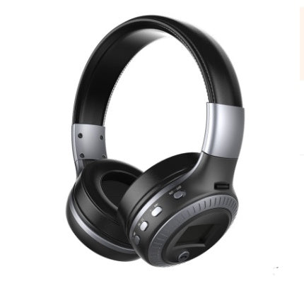 Advanced Bluetooth Wireless Headset - High-Fidelity Stereo Sound with FM Radio & TF Card Support