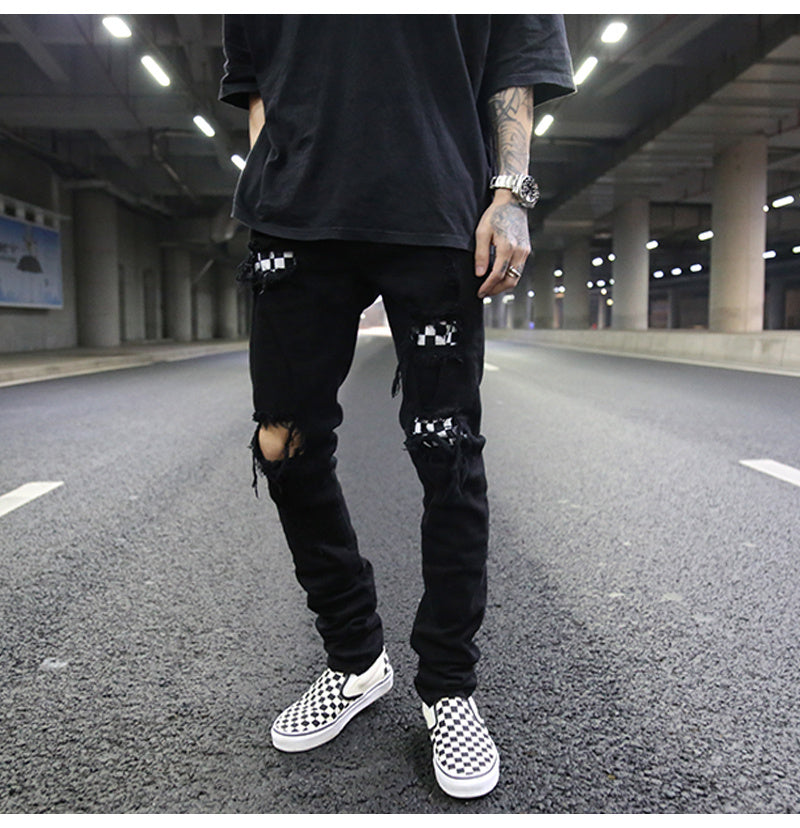 Professional Tactical Cargo Jeans - Multi-Pocket Cotton Work Pants for Men
