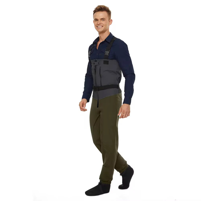 Tactical Multi-Pocket Outdoor Cargo Pants with Waterproof Breathable Zipper System