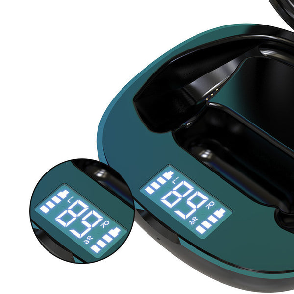 Advanced T11 Bluetooth 5.0 Wireless Earbuds with Digital Display & Noise Cancelling