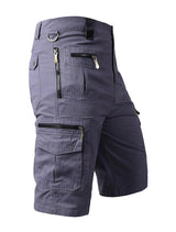 Trendy 3D Digital Print Men's Loose Shorts - Comfortable Cotton Blend Summer Wear