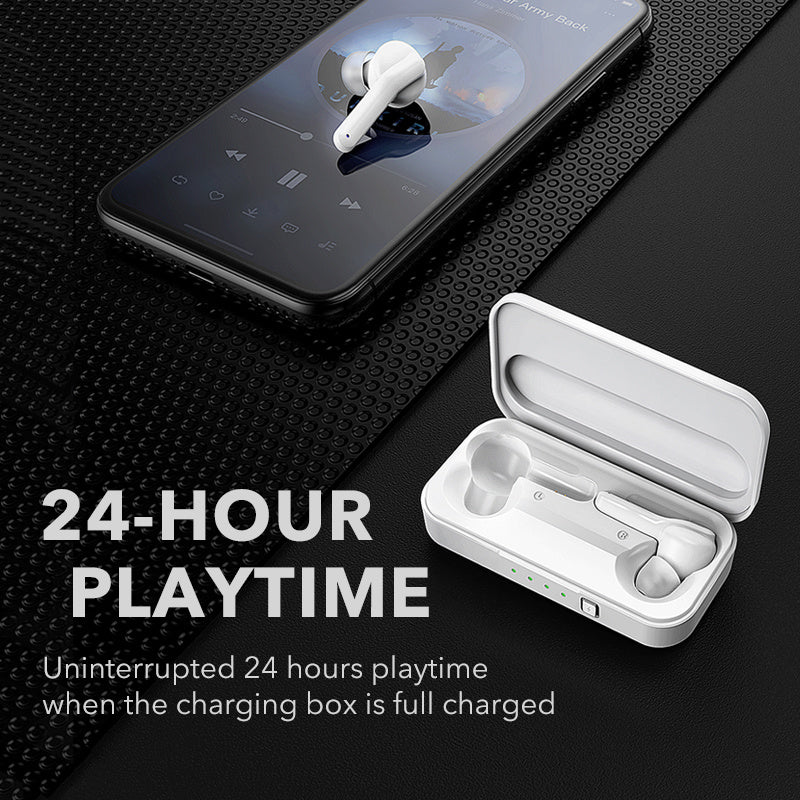 Advanced Bluetooth 5.0 Wireless Earbuds - IPX5 Waterproof TWS Headphones