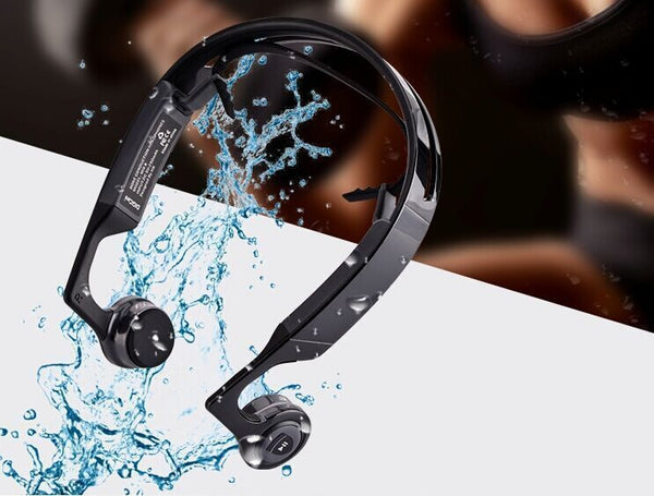 Revolutionary Bone Conduction Wireless Headphones - Open-Ear Sports Audio Technology