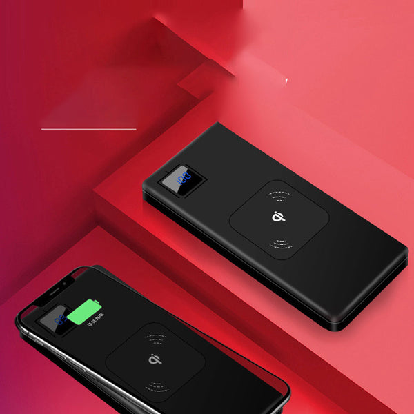 Premium Portable Power Bank - High-Capacity Mobile Charger with LCD Display