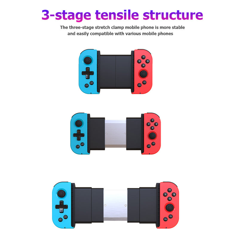 Ultimate X6 Bluetooth Gaming Controller - Wireless Mobile Gamepad for PUBG & Android/iPhone Games